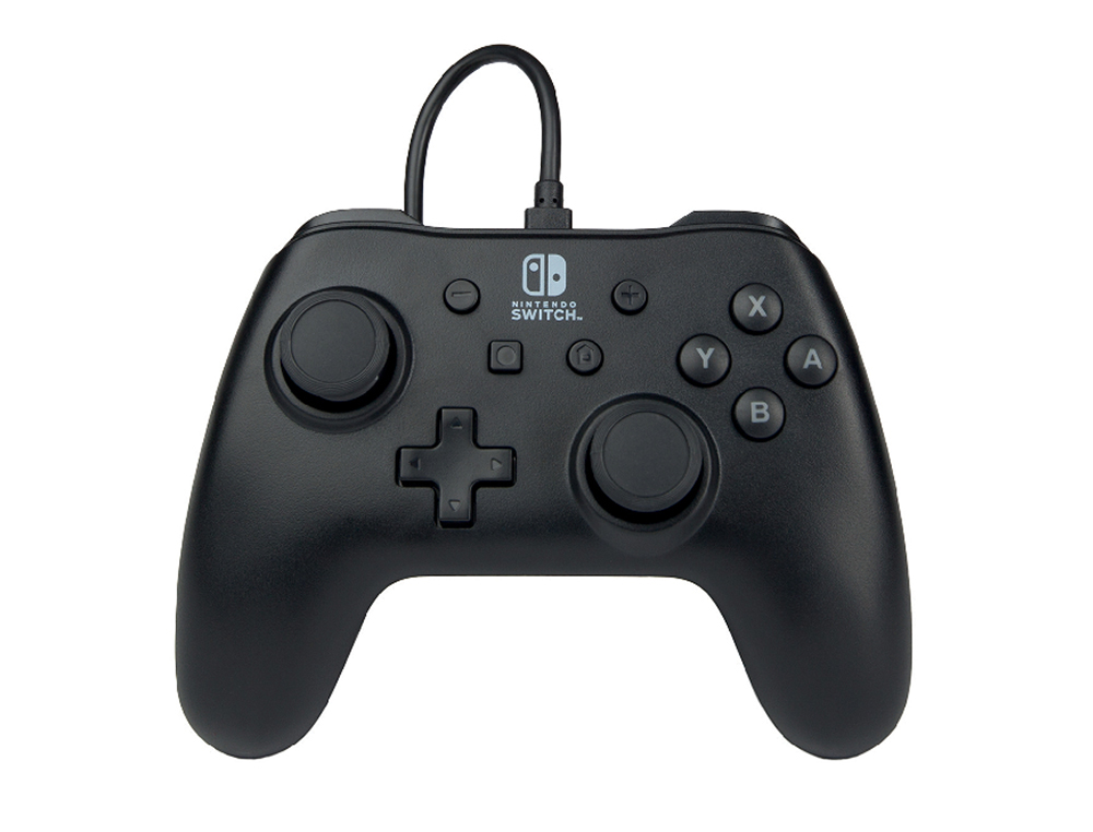 MANDO POWER A CON CABLE PARA NINTENDO SWITCH NEGRO